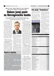 Uskoro javni poziv za Hercegovačku banku