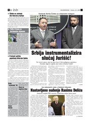 Srbija instrumentalizira slučaj Jurišić!
