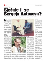 Sjećate li se  Sergeja Antonova?