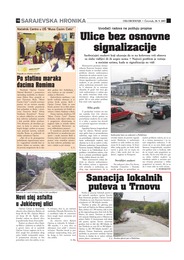 Sanacija lokalnih puteva u Trnovu