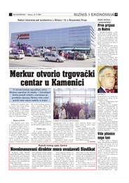 Merkur otvorio trgovački centar u Kamenici