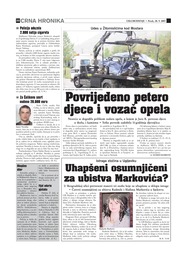 Uhapšeni osumnjičeni za ubistva Markovića?