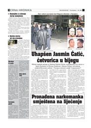 Uhapšen Jasmin Ćatić, četvorica u bijegu