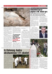 Iz Zelenog Jadra  ekshumiran 171 skelet