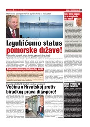 Većina u Hrvatskoj protiv  biračkog prava dijaspore!