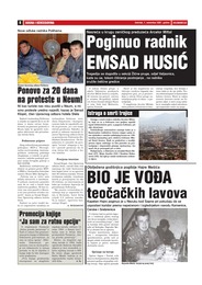 Poginuo radnik  Emsad Husić