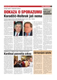 Dokaza o sporazumu Karadžić-Holbruk još nema