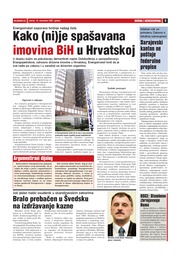 Kako (ni)je spašavana  imovina BiH u Hrvatskoj