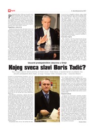 Kojeg sveca slavi Boris Tadić?