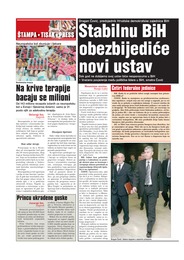 Stabilnu BiH  obezbijediće  novi ustav