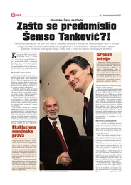 Zašto se predomislio Šemso Tanković?!