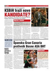 Španska Gran Canaria protivnik Bosne ASA BHT