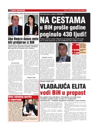 Na cestama u BiH prošle godine poginulo 430 ljudi!
