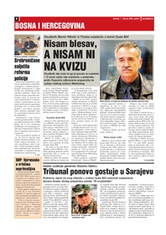 Tribunal ponovo gostuje u Sarajevu