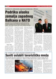 Podrška ulasku zemalja zapadnog Balkana u NATO