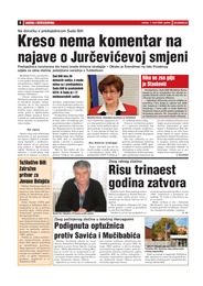 Kreso nema komentar na  najave o Jurčevićevoj smjeni