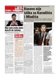 Kosovo nije izlika za Karadžića i Mladića