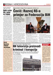 Dodik razbija BiH, Lajčak ne reaguje