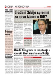 Građani Srbije spremni za nove izbore u BiH?
