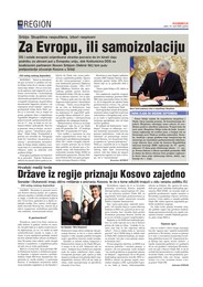 Države iz regije priznaju Kosovo zajedno
