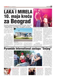 Laka i Mirela 10. maja kreću za Beograd