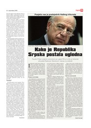 Kako je Republika Srpska postala ugledna