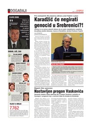 Karadžić će negirati  genocid u Srebrenici?!