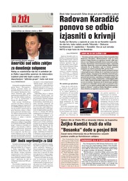 Radovan Karadžić  ponovo se odbio  izjasniti o krivnji