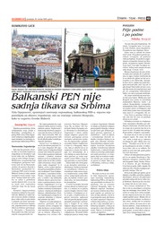 Balkanski PEN nije sadnja tikava sa Srbima