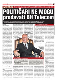 PolitiČari ne mogu  prodavati BH Telecom