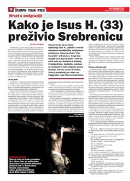 Kako je Isus H. (33) preživio Srebrenicu