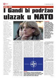 Gandi bi podržao ulazak u NATO