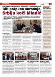 BiH potpuno sarađuje, Srbiju koči Mladić