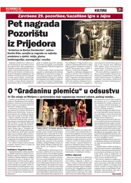 Pet nagrada Pozorištu iz Prijedora