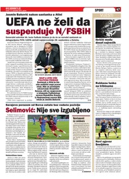 UEFA ne želi da suspenduje N/FSBiH