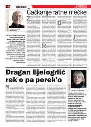 Dragan Bjelogrlić rek'o pa porek'o