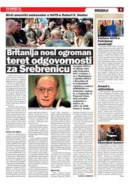 Biitanija nosi ogroman teret odgoyori za Srebrenicu