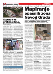 Mapiranje opasnih zona Novog Grada