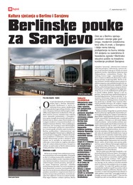 Berlinske pouke za Sarajevo