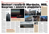 Novinari razotkrili Murdocha. MI5,Gazprom i ministra plagijatora