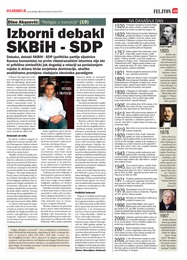 Izborni debakl SKBiH - SDP