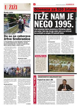 Da se ne zaborave žrtve Srebrenice 