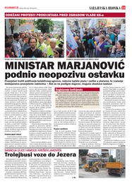 Ministar Marjanović podnio neopozivu ostavku