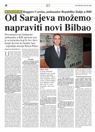 Od Sarajeva možemo napraviti novi Bilbao