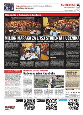 MILION MARAKA ZA 1.753 STUDENTA I UČENIKA 