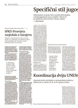 SPKD Prosvjeta zasjedala u Sarajevu 