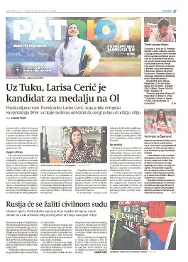 Uz Tuku, Larisa Cerić je kandidat za medalju na OI 