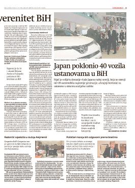 Japan poklonio 40 vozila ustanovama u BiH 