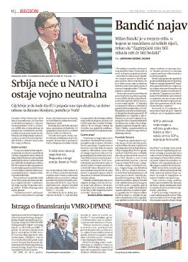 Srbija neće u NATO i ostaje vojno neutralna 