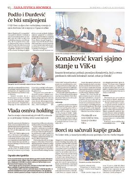 Konaković kvari sjajno stanje u ViK-u 